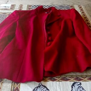 WINE COLORED DKNY JACKET